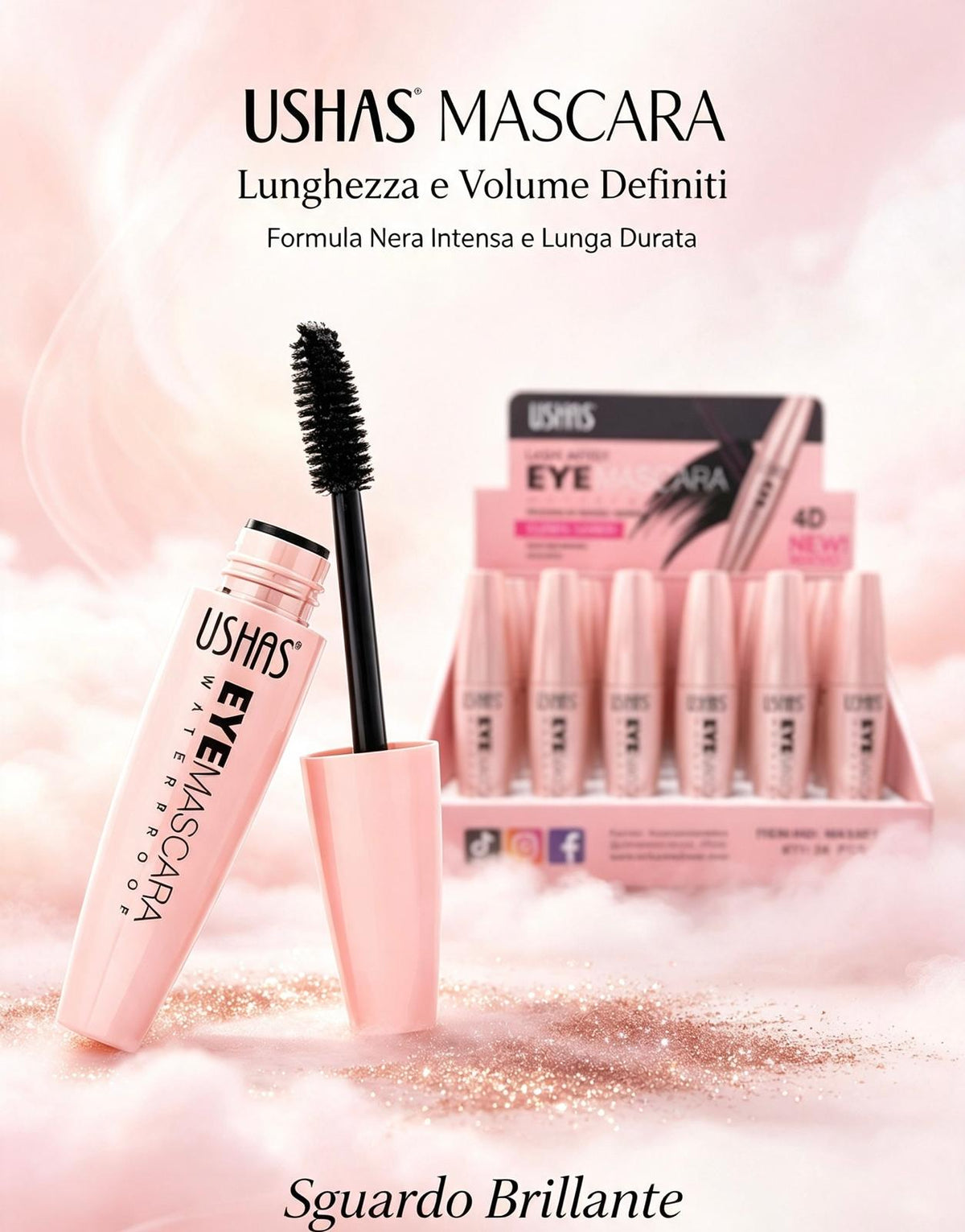 MASCARA WATERPROOF €1X24PZ