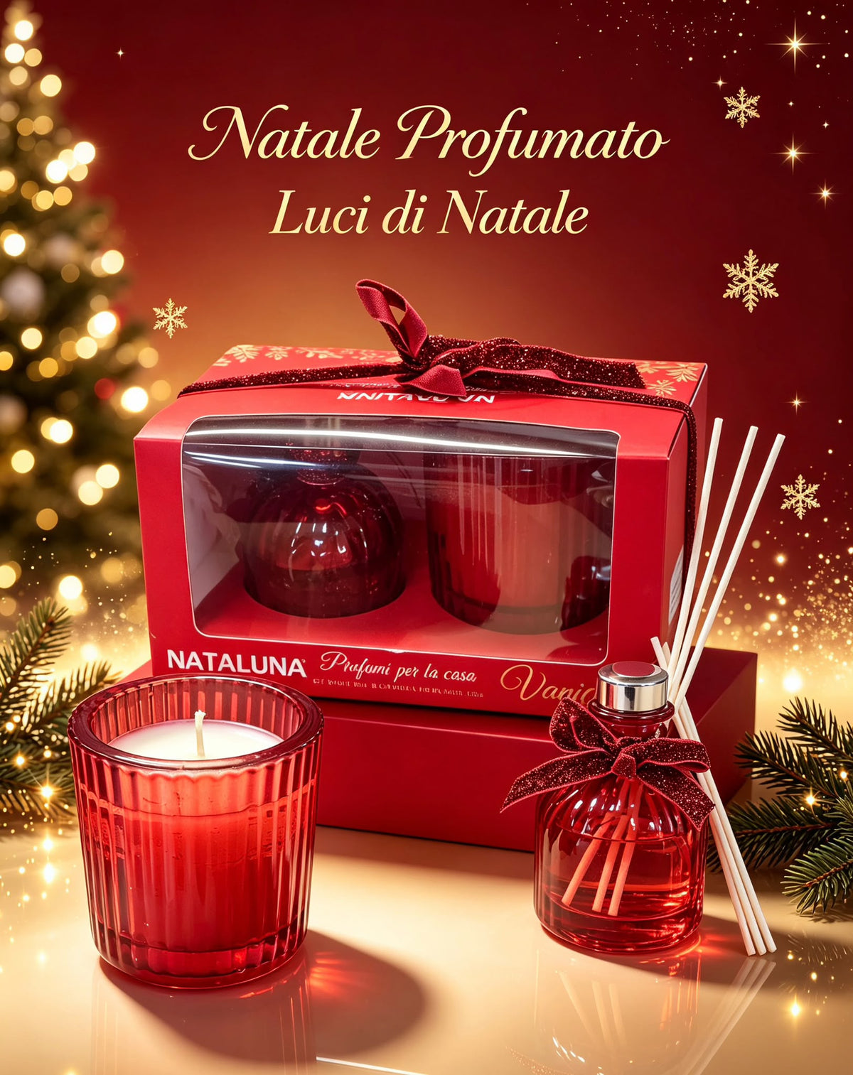 PROFUMO +CANDELA NADALIZIA €5.5X12PZ