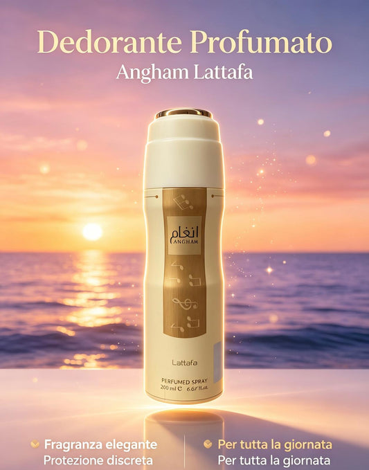 LATTAFA DEODORANTE PER IL CORPO  200ml    €2.5x12pz