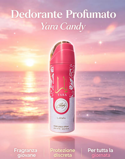 LATTAFA DEODORANTE PER IL CORPO  200ml    €2.5x12pz