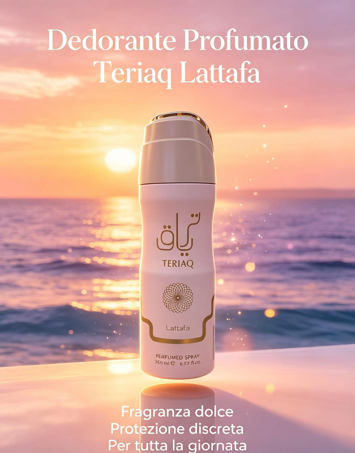 LATTAFA DEODORANTE PER IL CORPO  200ml    €2.5x12pz