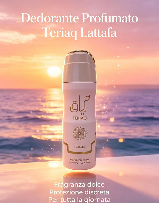 LATTAFA DEODORANTE PER IL CORPO  200ml    €2.5x12pz