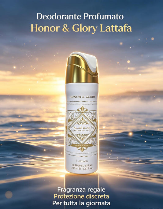 LATTAFA DEODORANTE PER IL CORPO  200ml    €2.5x12pz