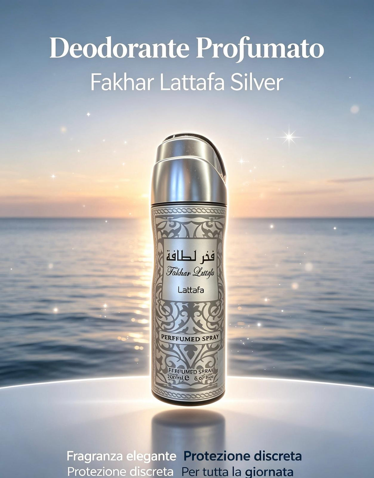 LATTAFA DEODORANTE PER IL CORPO  200ml    €2.5x12pz
