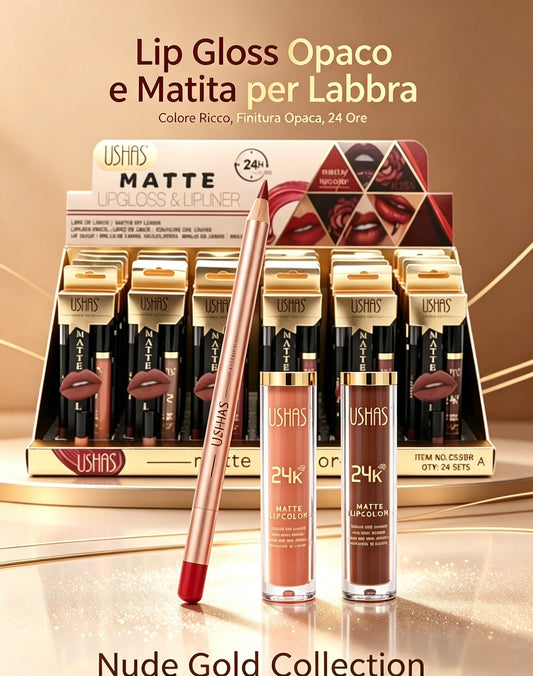 24H LUCIDA LABBRA+MATITA LABBRA €1x24pz