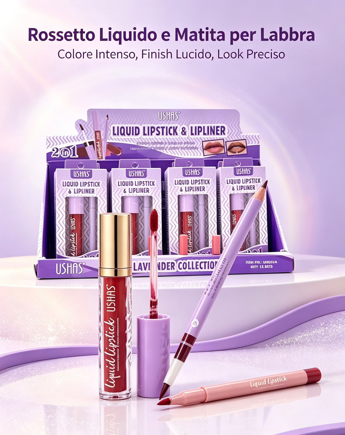 LUCIDA LABBRA+MATITA €1.2x12