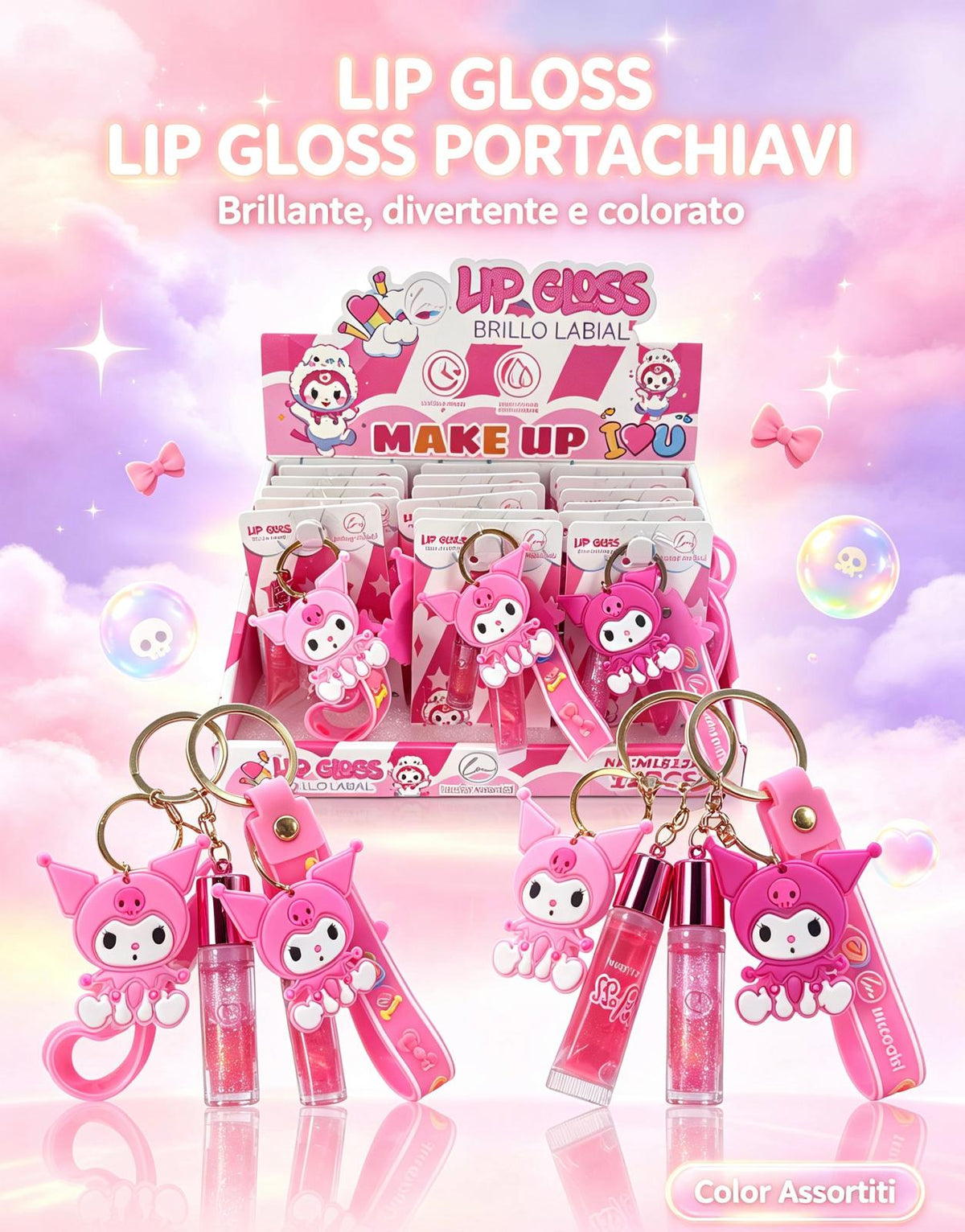 LUCIDA LABBRA + PORTA CHIAVI €1.2X18PZ