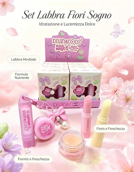 MASCHERA PER LABBRA + BAISAMO LABBRA €2X12PZ
