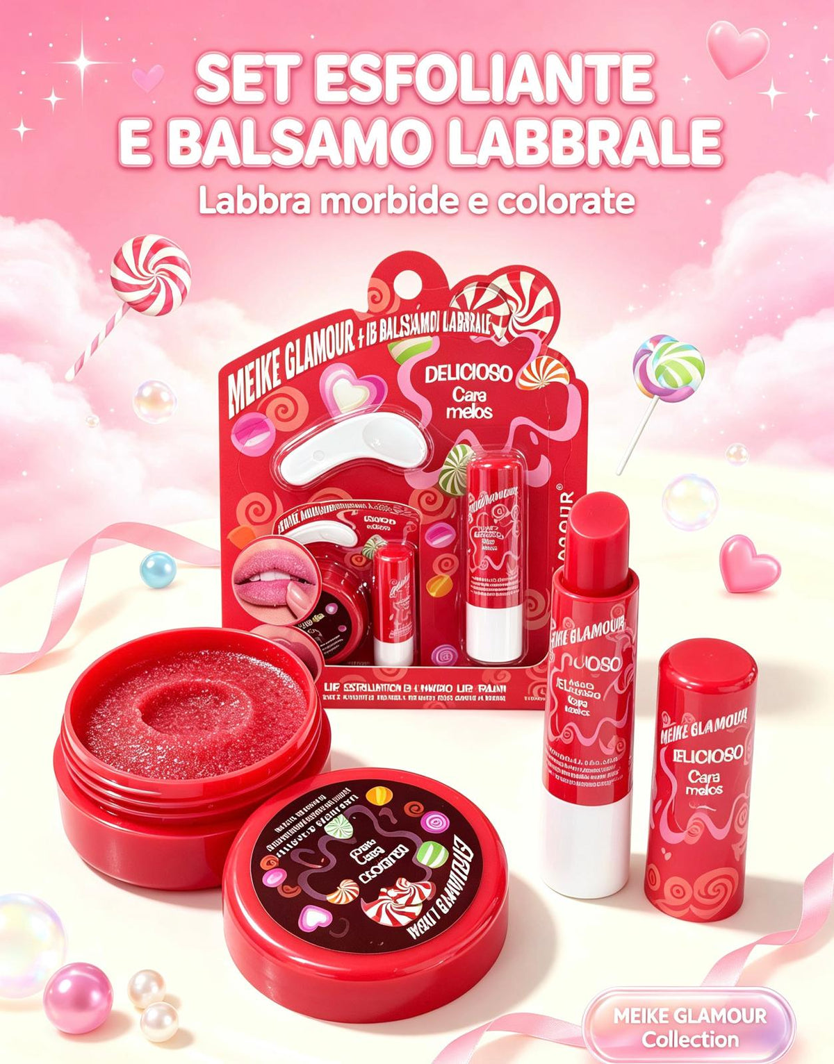 BAISAMO LABBRA + LUCIDA LABBRA €1.2X12PZ