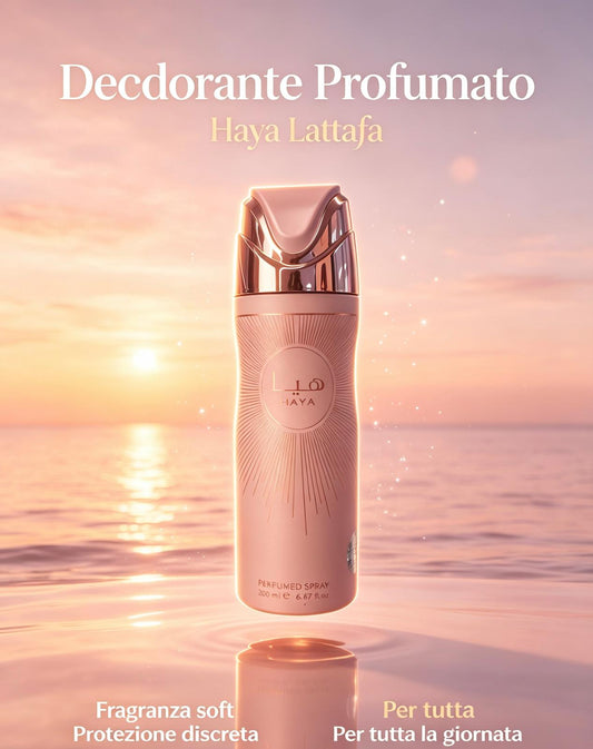 LATTAFA DEODORANTE PER IL CORPO  200ml    €2.5x12pz